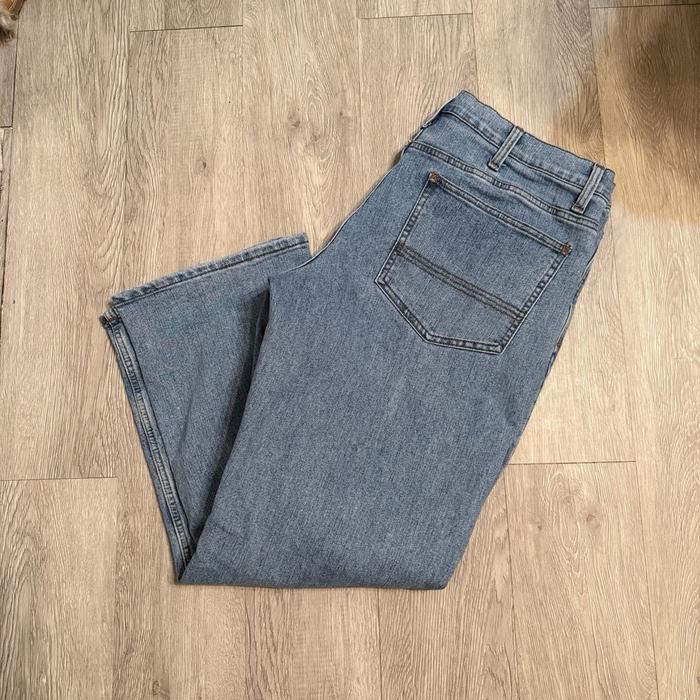 Redhead Men's Straight Leg Denim Jeans 38W 30L Light Wash Casual 38x30